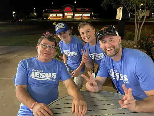 Christian Youth in Action present the Gospel to children CEF Midland Basin Chapter