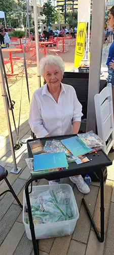 The volunteers participate in events to carry the message of the Gospel to children through CEF Midland Basin. 